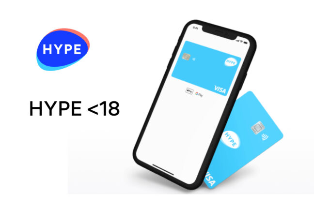 carta Hype Minorenni