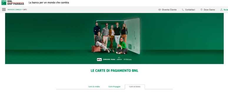 Carte BNL