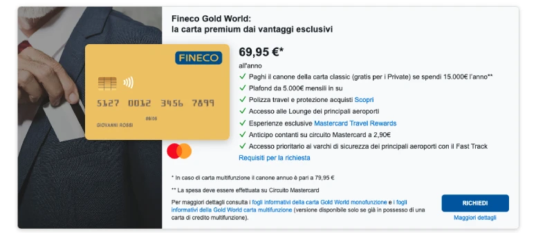 Carta Gold World