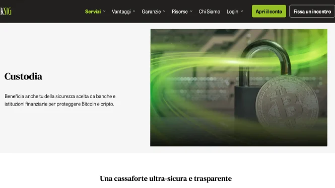 Servizio di custodia CheckSig