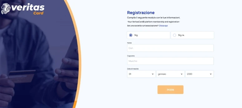 LOgin Carta Veritas