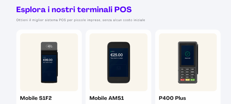 Modelli POS Wamo