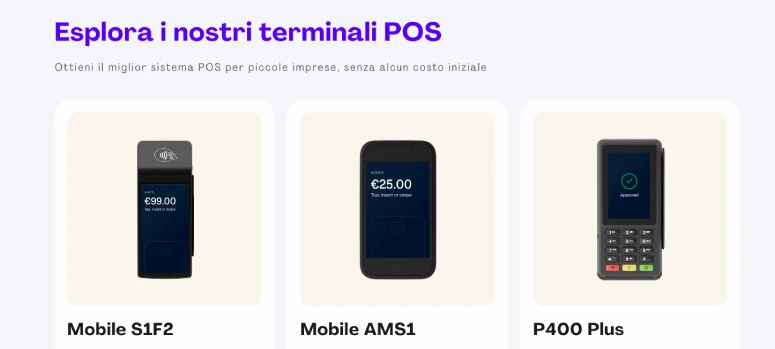 Modelli POS Wamo