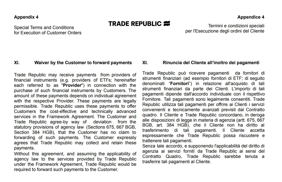 trade republic pfof