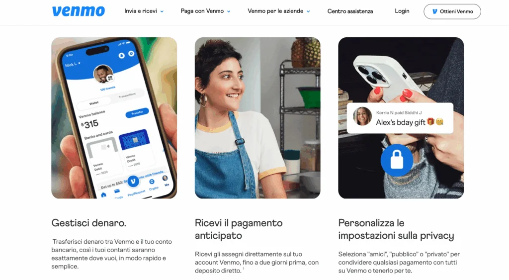 Venmo come funziona