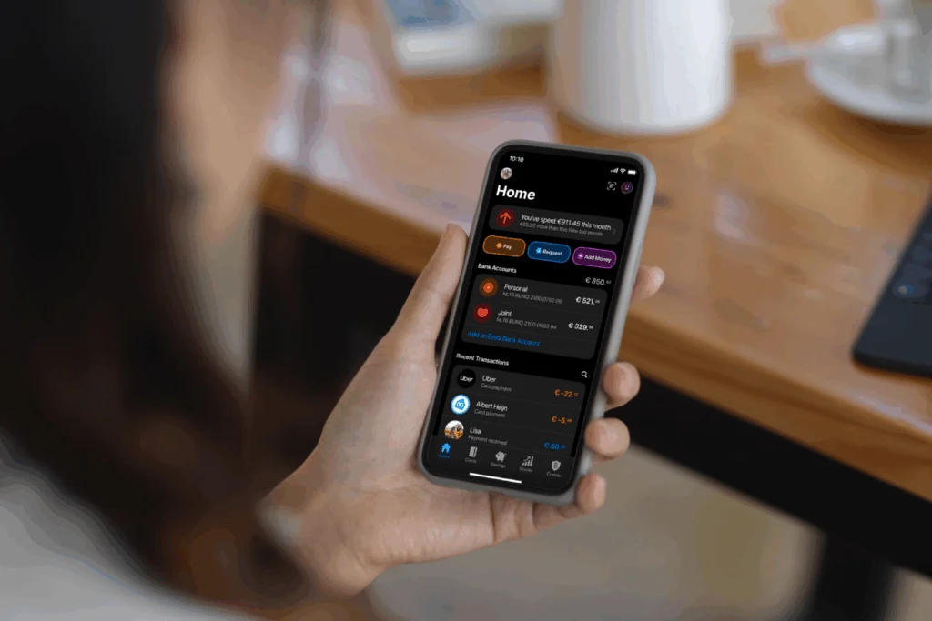 bunq bank app
