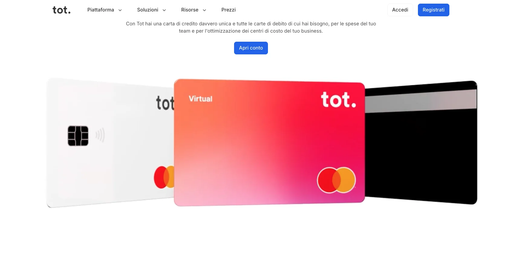 Carte virtuali tot.