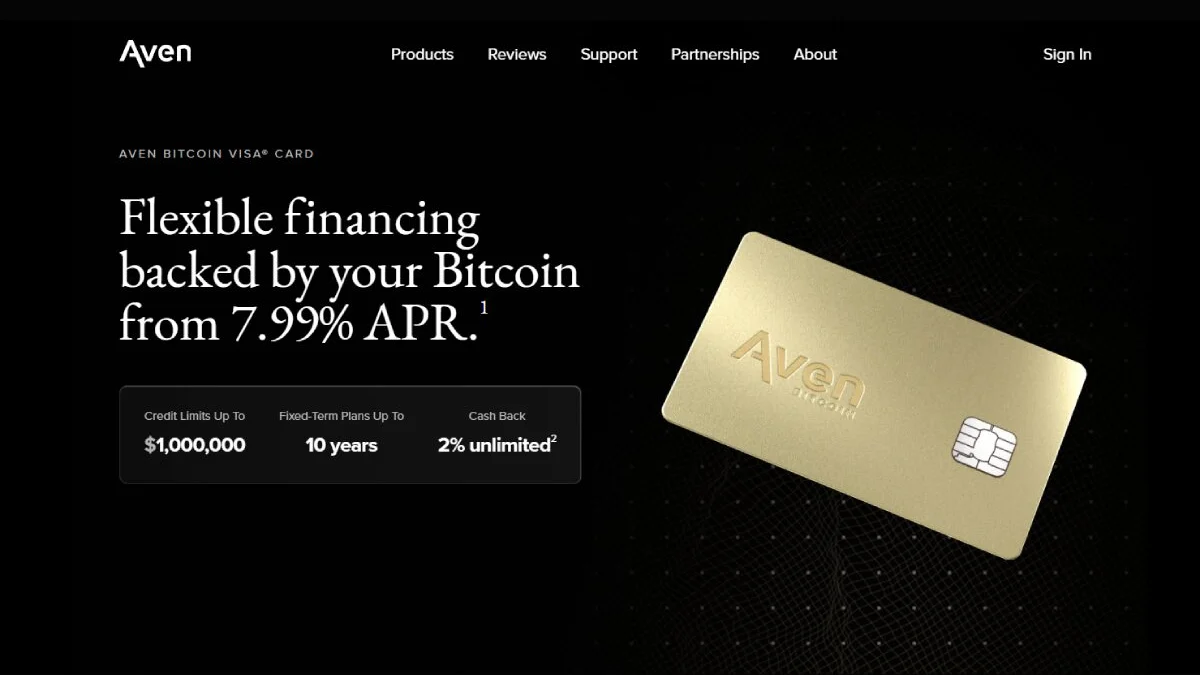 aven homepage