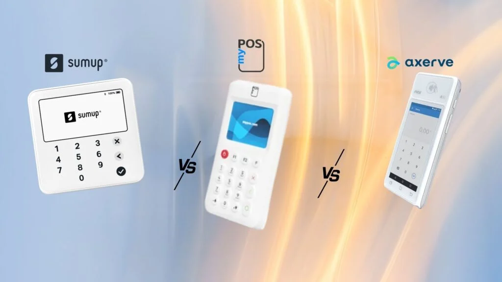 SumUp vs Axerve vs myPOS