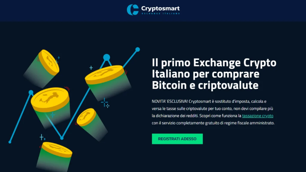 cryptosmart exchange regime amministrato