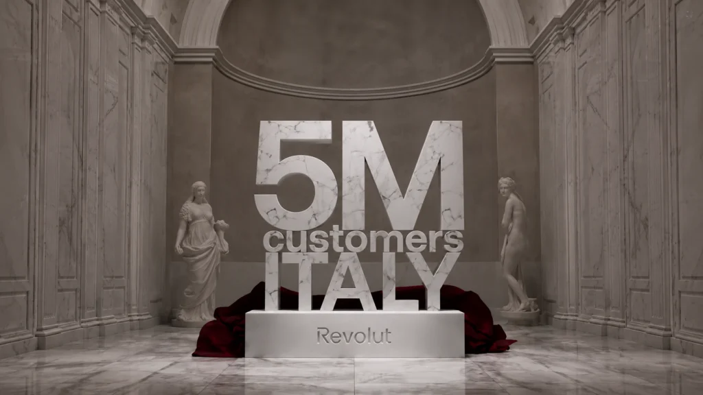 revolut italia 5 milioni clienti