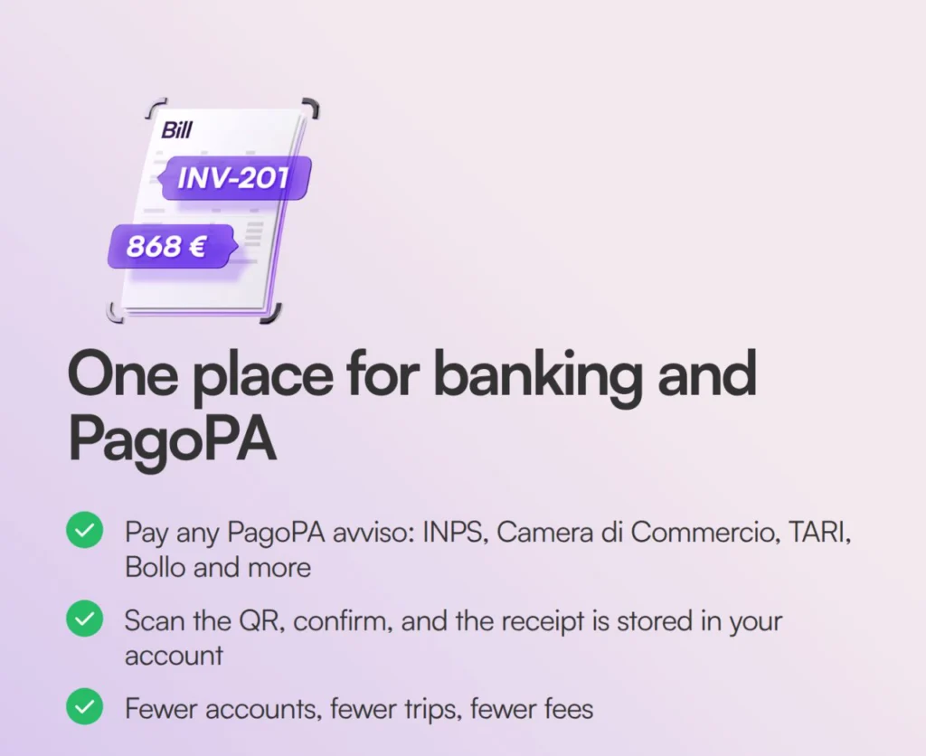 vivid money pagopa