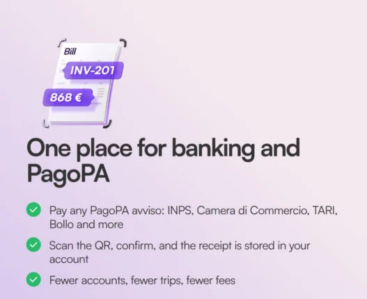vivid money pagopa
