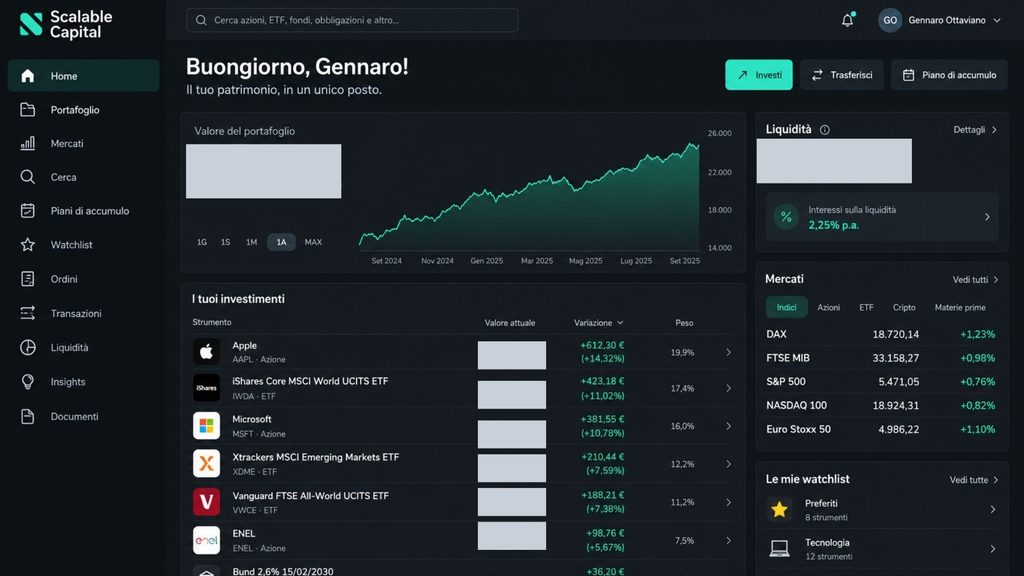 Scalable Capital Desktop