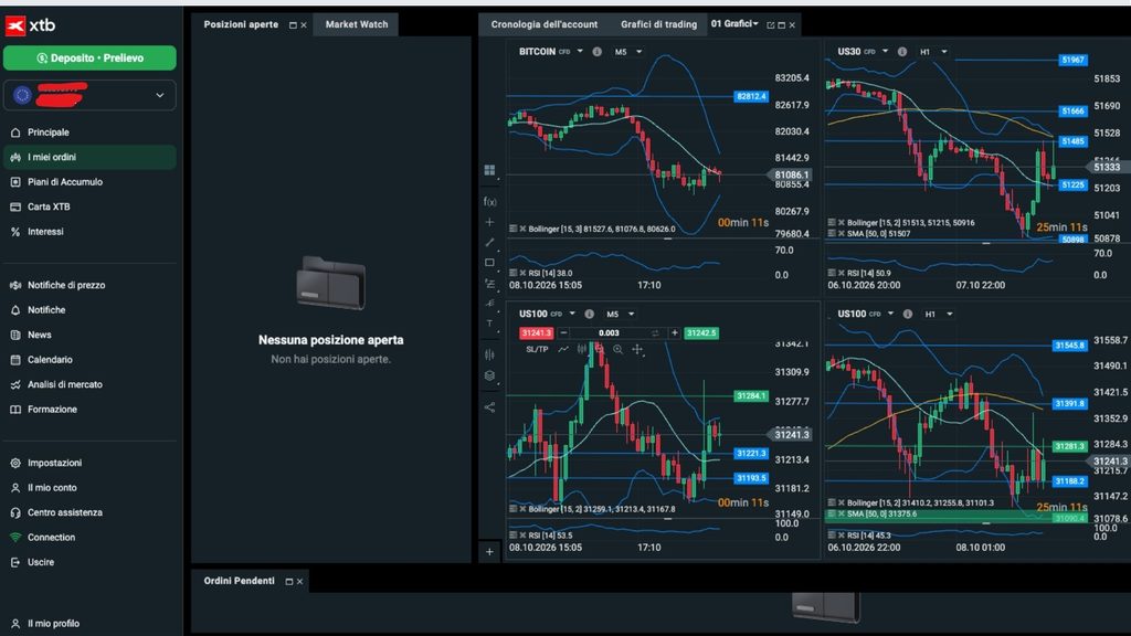Funzionalità multischermo XTB