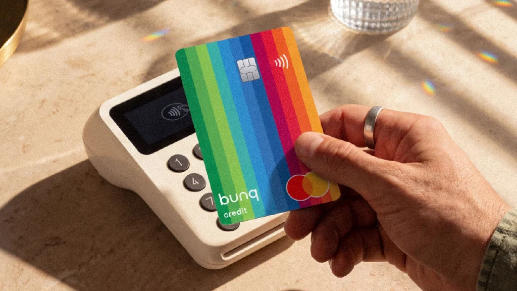 pagamento con carta di credito bunq pos